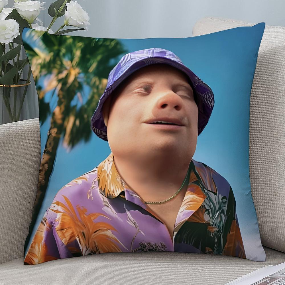 John Pork Is Calling Pillow Case 3D Print Polyester Fiber 40*40 Cm Home Sofa Throw Pillow Cover Decoration Festival Gift