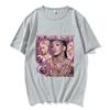Doja Cat Kiss Me More Graphic T Shirt Men Women Clothing Fashion Harajuku T-shirt Cotton Casual Short Sleeve T-shirts