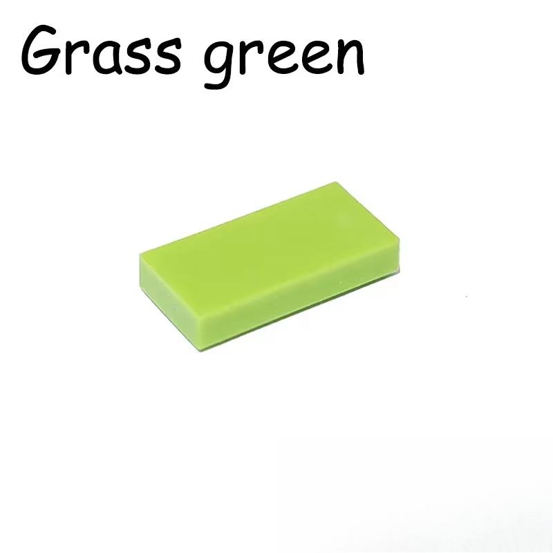 100/200PCS 3069 30070 1x2 Flat Tile 1*2 Bricks MOC Assemble Particles Smooth Building Blocks DIY Educational Creative Toy