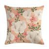 Plant Flowers Bird Linen Pillowcase Furniture Decoration Living Room Bedroom Sofa Car Cushion Pillowcase 45*45Cm