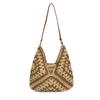 Summer Beach Straw Bag Women's 2025 New Versatile Shoulder Bag Messenger Bag Woven Tote Bag