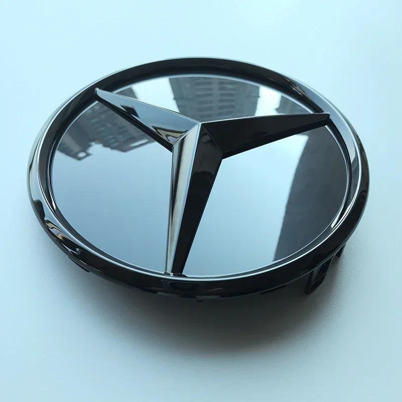 Gnwdx7 2026 Hot Car Sticker 185mm 205mm 3D Star Logo Front Grille Mirror Badge ABS Car Emblem for Mercedes Benz W204 W205 W206 X253 W16