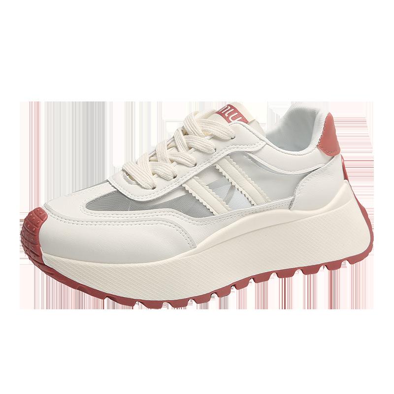 Forrest Gump Shoes Women'S Summer Breathable Versatile Mesh Shoes Women'S Shoes Casual Platform Dad Shoes Trendy Single Shoes