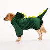 Großes Hunde-Dinosaurier-Kostüm-Pyjama - Warmes Winter-Outfit für große Hunde, Lustige Haustierkleidung