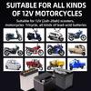 Car Battery Charger 12V 3A Automatic Smart Charger Battery Maintainer Wet Dry Lead Acid Motorcycle Charger LCD Display