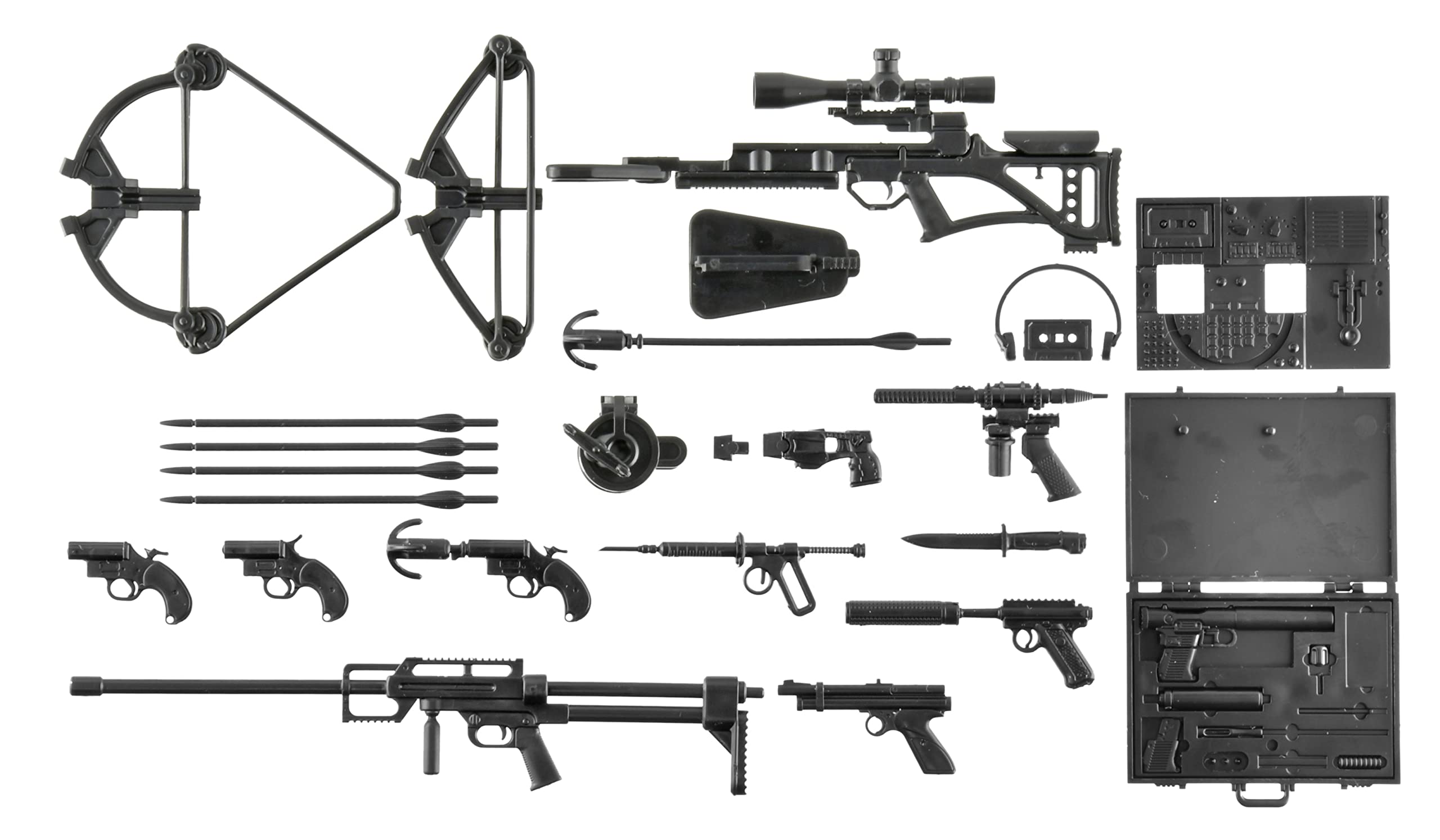 

TOMYTEC Little Armory LD041 Silent Nine Plastic Model 323020 чорний