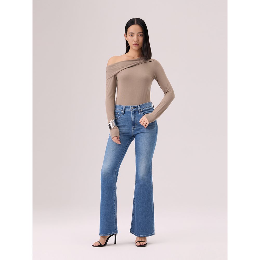 Levis Standard Off-Shoulder T-Shirt Women tops 005IT-0002