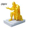 Mystery Style Desk Accessory 3D Printed Knight Pen Holder, Kneeling Stand, Exquisite Premium Quality Display Stand Sculpted Statue, Creative Organizer