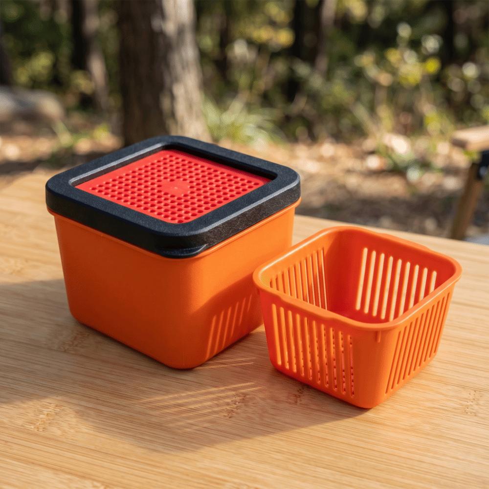 Wearproof Bait Bucket Inner Frame Live Bait Box Portable Bait Storage Box  Live Bait Preparation