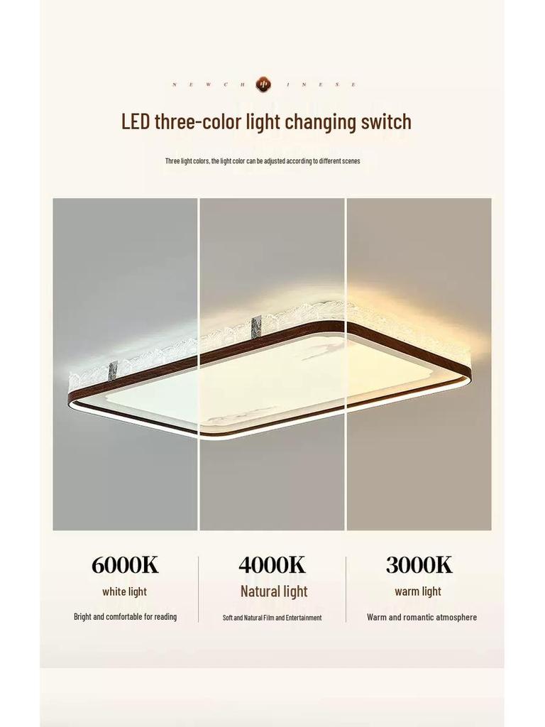 Luxury Modern Chinese Ceiling Light - Mid-Century Style, High-End Atmospheric Lighting 2025