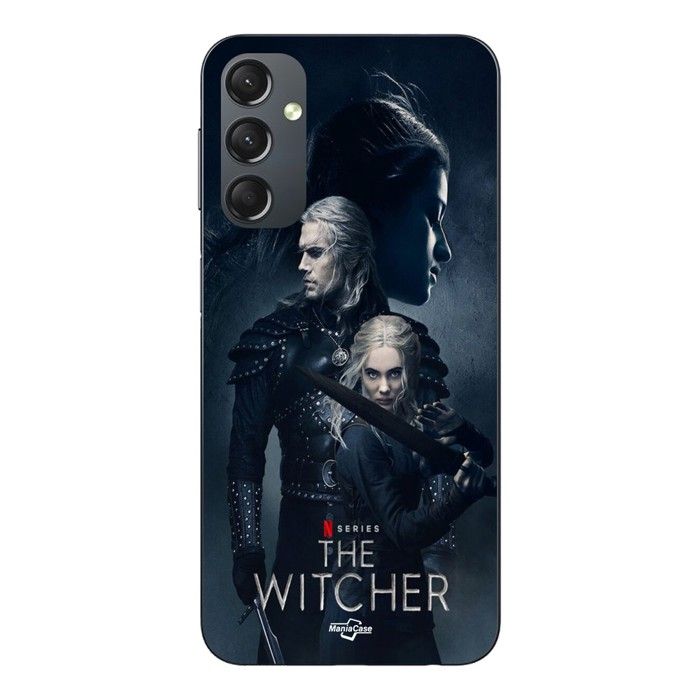 Coque de téléphone - MANIACASE - Samsung galaxy A24 - Silicone - Souple - The Witcher