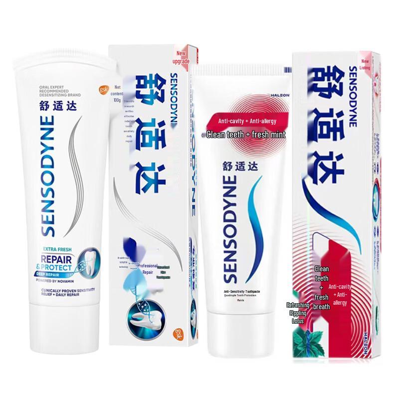 

Sensodyne Toothpaste Combo Pack
