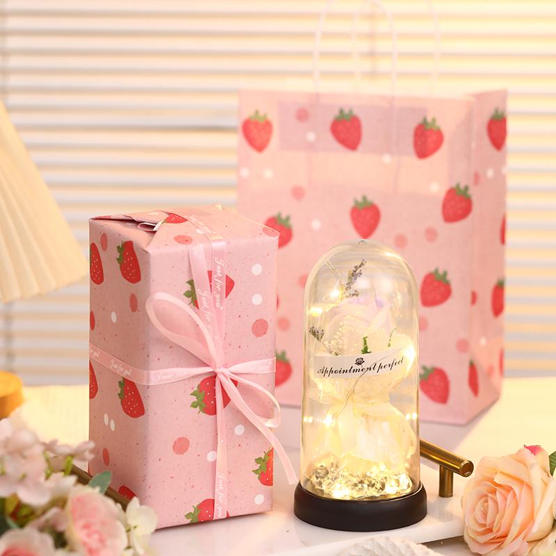 Rose Bouquet Night Light – Ideal Birthday Gift for Women, Friends, or Classmates
