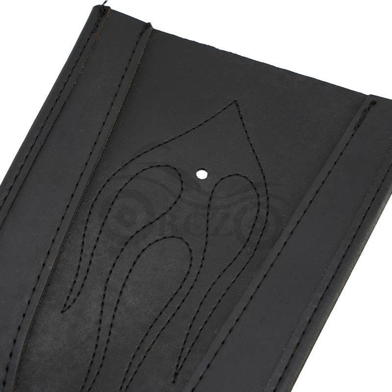 Flame Rear Seat Leather for Harley 883 XL1200 X48 Motorcycle Accessories