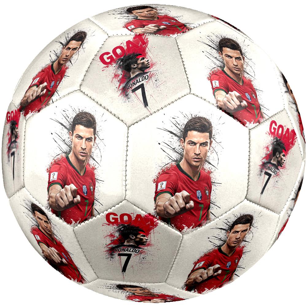 Soccer Player Trophy Size 5 Football Machine-Stitched Indoor/Outdoor Training and Matches Perfect Gift for Sports Enthusiasts