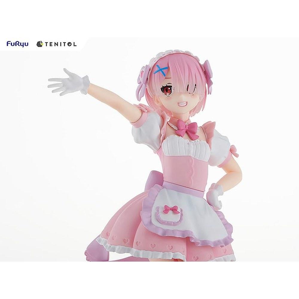 Furyu Re:Zero Starting Life In Another World Rem and Ram Dreamy Maid Set Complete Painted Plastic Figure