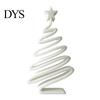 Indoor Outdoor Festive Display 3D Printed Minimalist Christmas Tree Desktop Ornament, Modern Holiday Table Decorative Decor Sign for Living