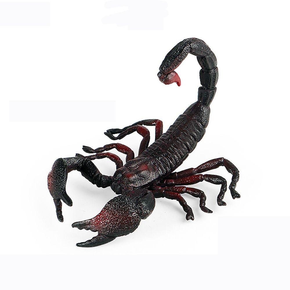Scorpion Model Insect Figurine Educational Toy Halloween Supplies Prank Props Scenes Making Kids Cognition Gift