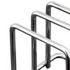 Cutting Board Stand Stainless Steel Countertop Organizer Space-Saving Chopping Board Holder for Pot Lids Bakeware Cookie Sheets Storage