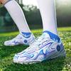 Unisex Kids' & Teens' Football Shoes with Long & Short Studs, Flat Bottom, Low-Top Design - Perfect for Primary & Secondary Training
