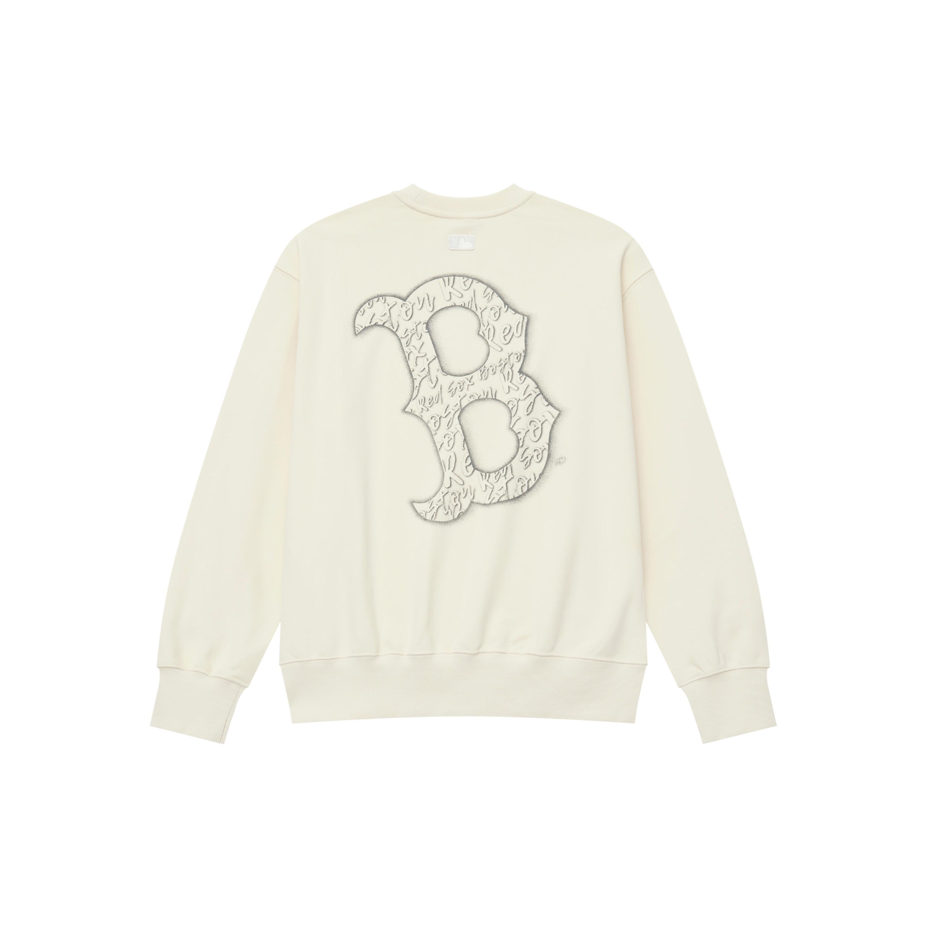 

New MLB Boston Red Sox Basic Collection 25FW Sweatshirt Unisex 3AMTB1154-43CRS M