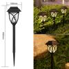 Solar Path Lights Outdoor Waterproof LED Landscape Lighting for Garden Walkway Yard Driveway Patio Solar Powered Ground Lamps