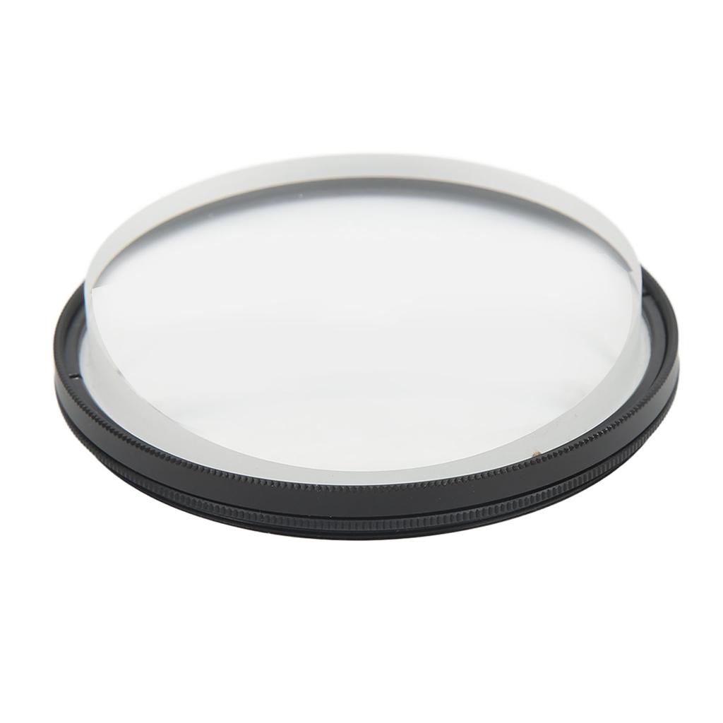 Double Sided Camera Filter 77mm Fractals Photography Prism with Ghost Effect for Selfie Video Shooting