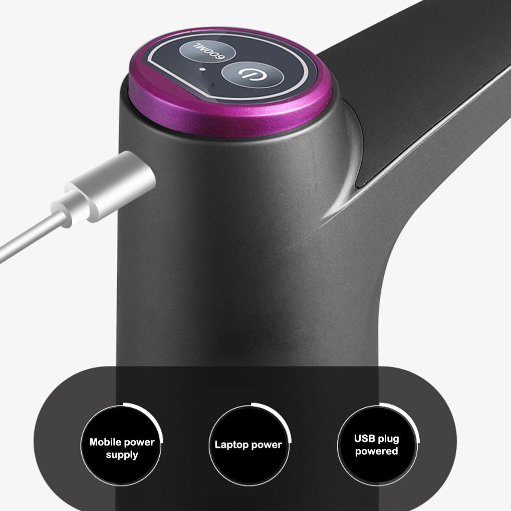 Automatic Electric Water Pump USB 600ml Pumps Household Bottled Gallon 1200mAh Pumping Machine Touch Dispenser