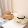 Summer Sun Hat for Women - Wide Brim with Bowknot, Breathable Straw Beach Cap, UV Protection, Fashionable Travel Accessory
