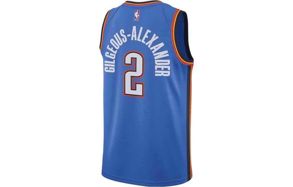 Nike Oklahoma City Thunder Ikona Edycja 2022/23 Męska koszulka Nike Dri-FIT NBA Swingman Niebieska DN2016-403