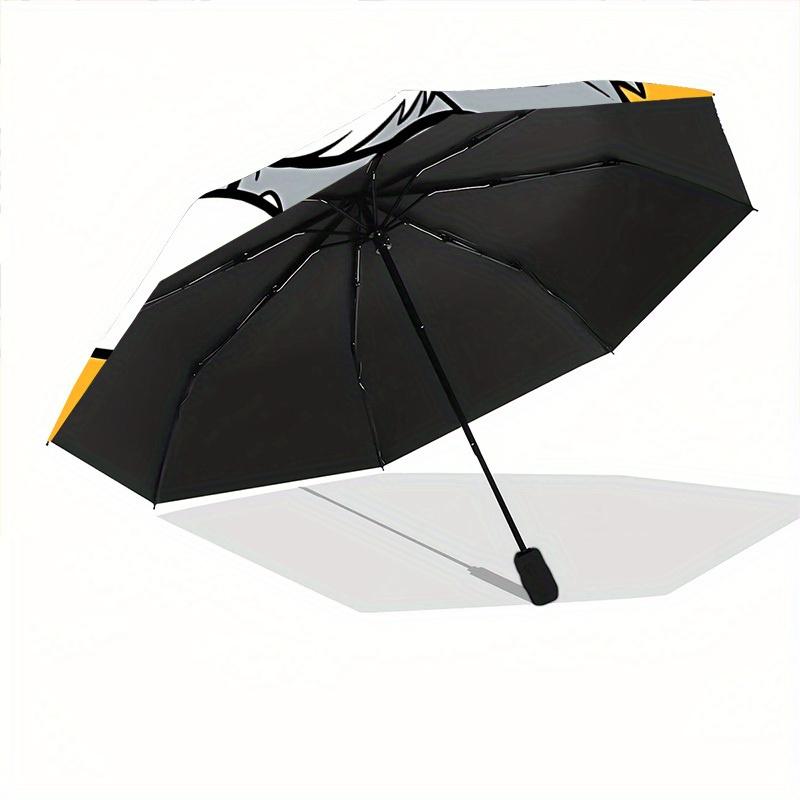 1pc Tom Jerry Friendship Automatic Open/close Umbrella, Heavy-Duty Iron Frame, Folding Portable Design, Travel, Everyday Use166