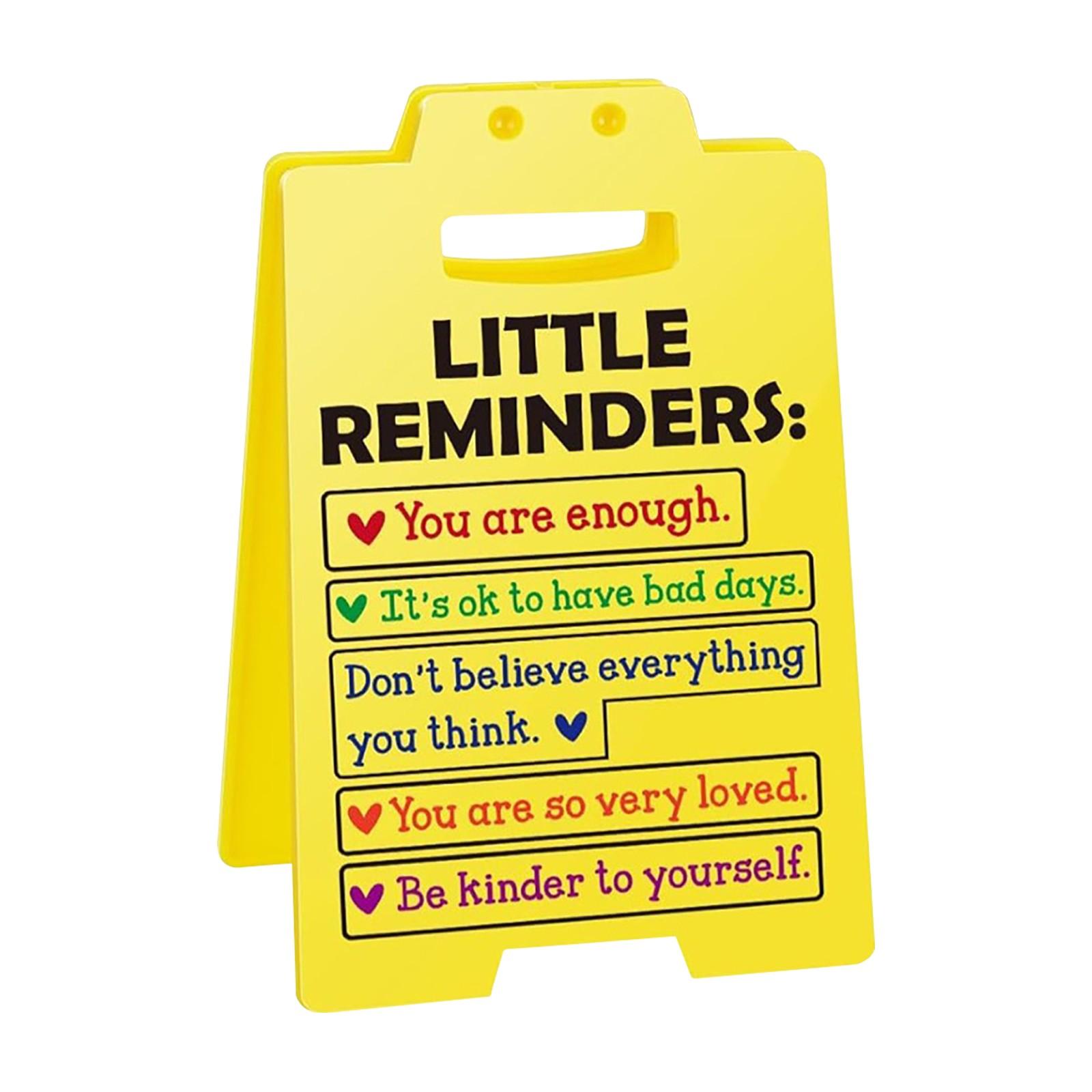 Funny Decor Creative Desk Signs With Inspirational Quotes, Perfect Humor And Motivation For Desk One Size