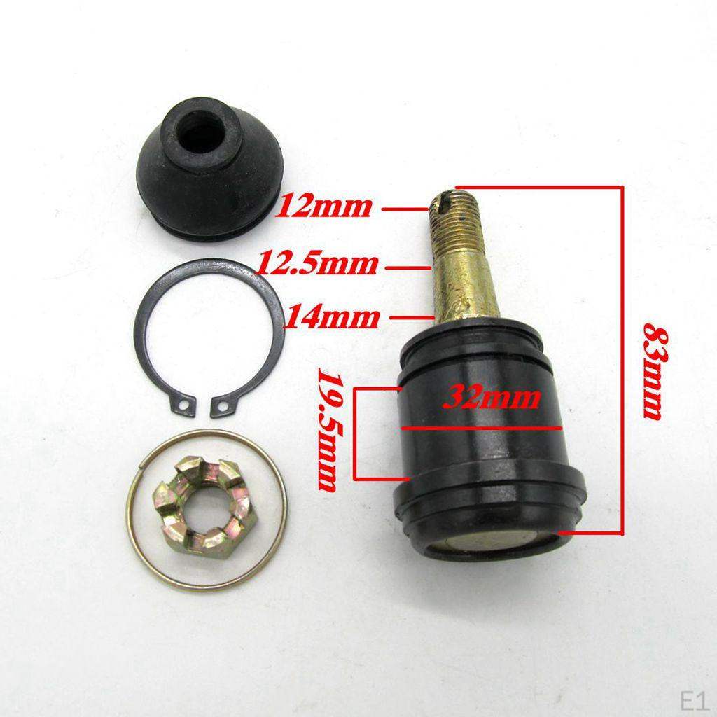 12mm Round Tie Rod End for 50cc 70cc 90cc 110cc 125cc 150cc 200cc 250cc ATV