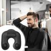 Hair Perm Neck Tray Perm Dyeing Neck Tray Hair Coloring Neck Tray Hair Dye Cape Hair Rinse Tray Bracket Salon Shoulder Rest for Barber (Black)