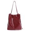 Fashion Casual Personality Popular Large Bag Women's Commuter Drawstring Lazy Casual Versatile Shoulder Bag Underarm Bucket Women's Bag