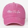 Retro Letter Embroidered Baseball Cap Big Headed Duck Tongue Hat Summer Outdoor Sports Men's Women's Adjustable Caps Hip Hop Hat