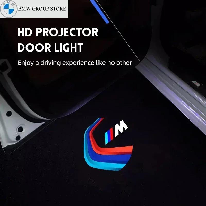 BMW GROUP 2/4Pcs Car LED HD Welcome Door Lights For BMW 1 Series F40 / 3 Series G20 G21 / 8 Series G29 Z4 /  M4 M G02 M8 X7 G07