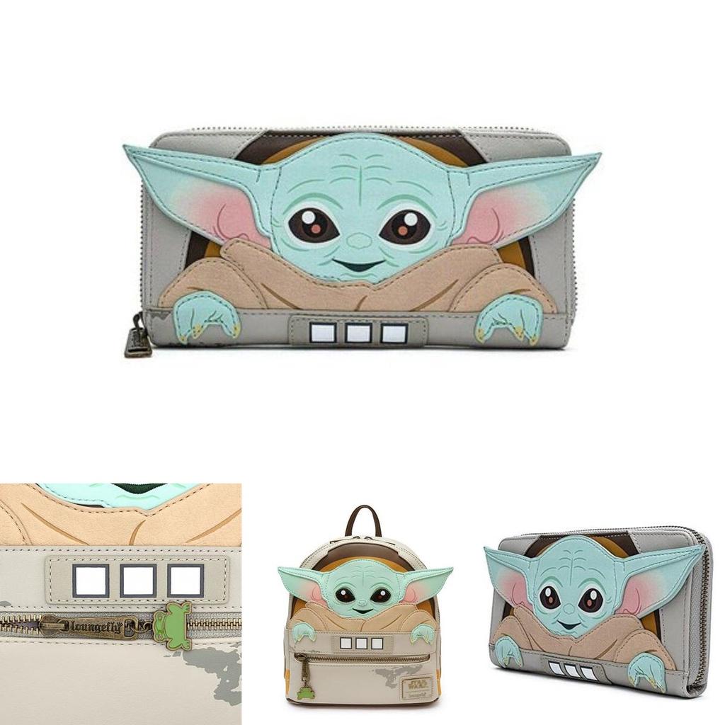 Authentic Leather Star Wars Mandalorian Yoda Baby Backpack For Women And Children