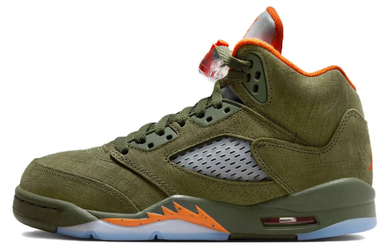 Jordan 5 Retro Olive 2024 GS 440888-308 36