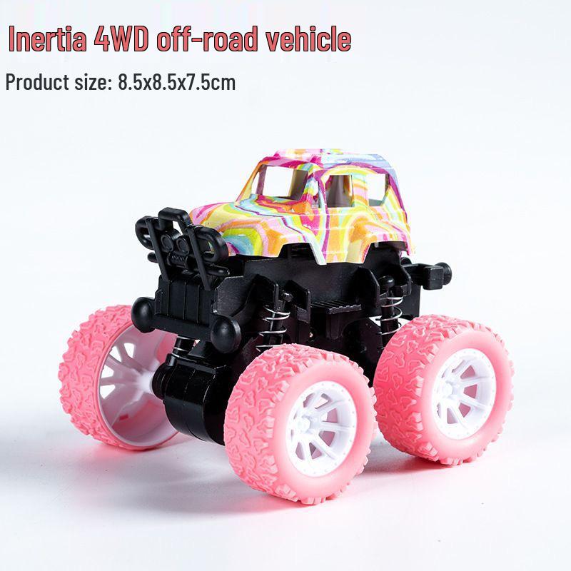 Popular Kids' 4WD Inertia Stunt Car - Drift & Rollover Capabilities
