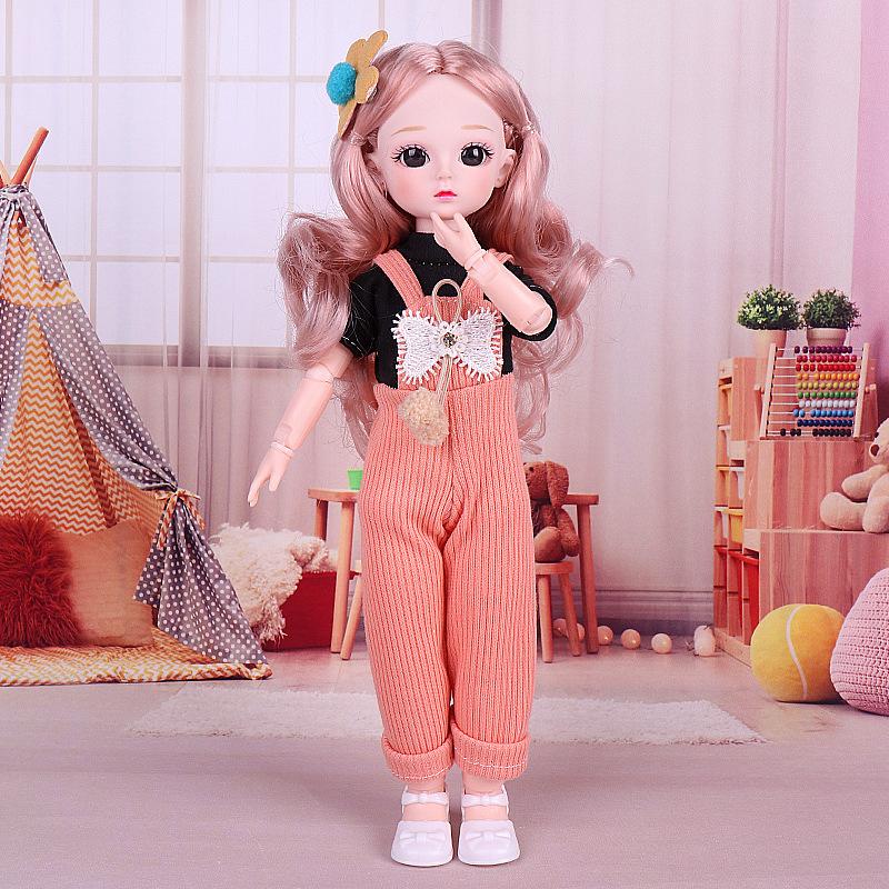 Roztomilý dressup 30cm sada panenek Simulační hračka pro holčičí princeznu Doll k narozeninám Dárková hračka