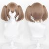 Smart Falcon-style Cosplay Wig, Heat-Resistant, 40cm, Disguise Wig, Cosplay Wig with Net and Comb, Brown (Wig, Ears, and Tail)