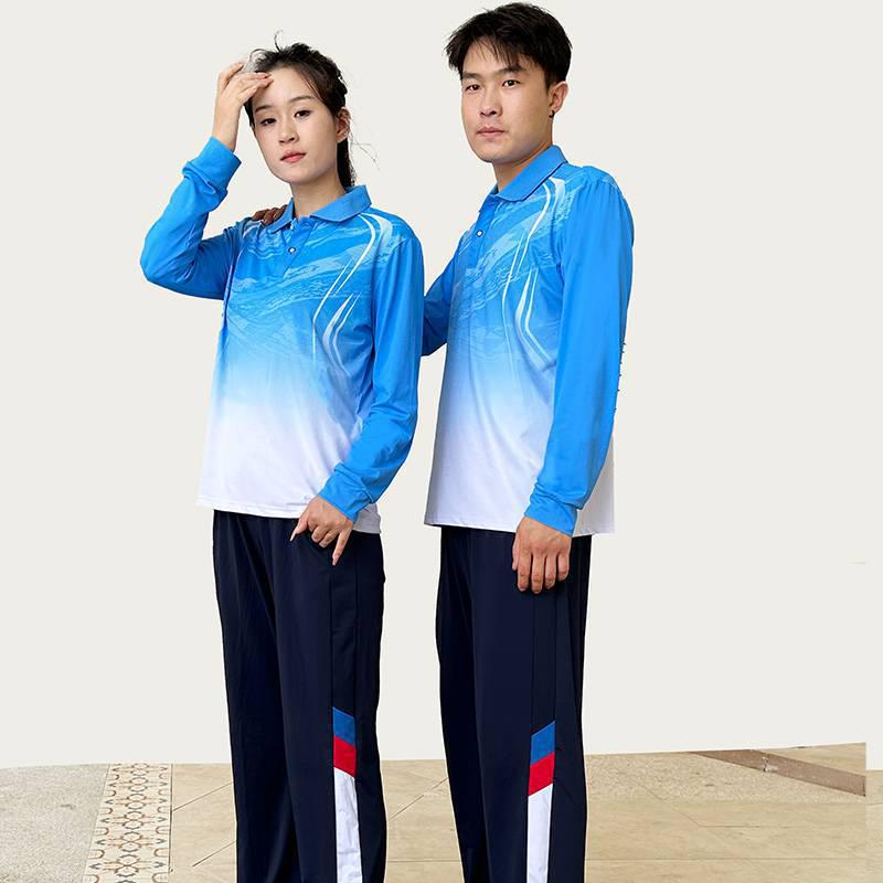 Unisex Team Sportswear Set: Spring & Autumn Casual Uniform for Students, Sports Training, and Events.