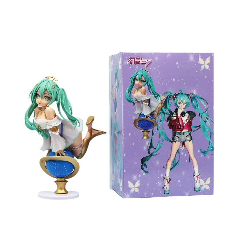 

Miku Tellurion Hatsune Toy Doll Desktop Decoration Models Pvc Material Gift