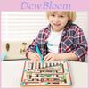 Wooden Magnetic Marble Maze Toy For Kids Educational Logic Development
