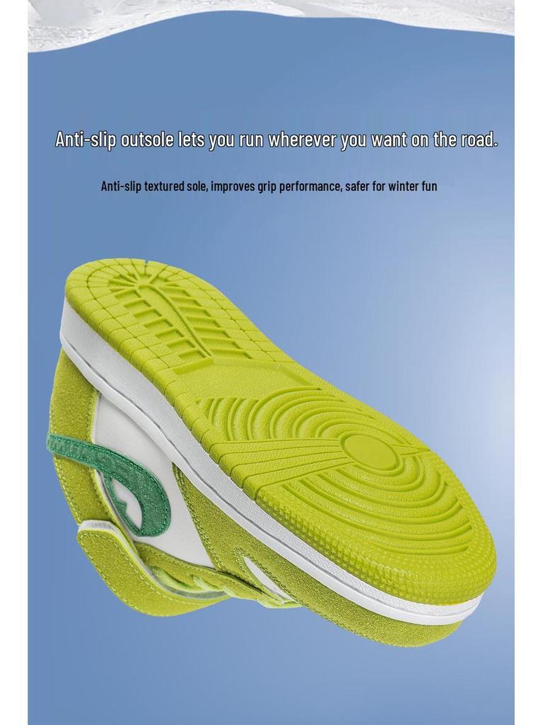 Herbst-/Winter-Freizeit-Sportschuhe für Kinder, mit Samt gefüttert, für Jungen 2026