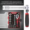 35pcs Mini Socket Wrench Flat Cross Hex Plum Blossom Quick Ratchet Screwdriver Set