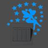 Luminous Five-Pointed Star Wall Stickers for Bedroom and Living Room, Creative Fluorescent Switch Animal Decals.