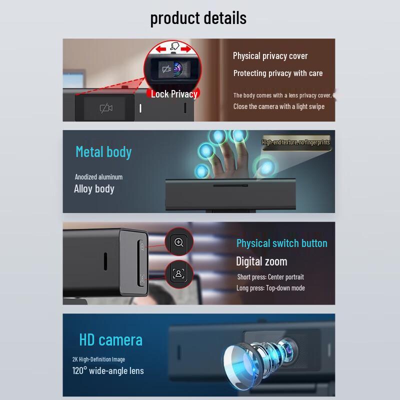 Hikvision 2K Live Streaming Webcam