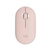 Logitech Fashion Series PEBBLE Mouse Wireless Bluetooth Mouse Office Silent Mouse Symmetrical Mouse Pebble Shape